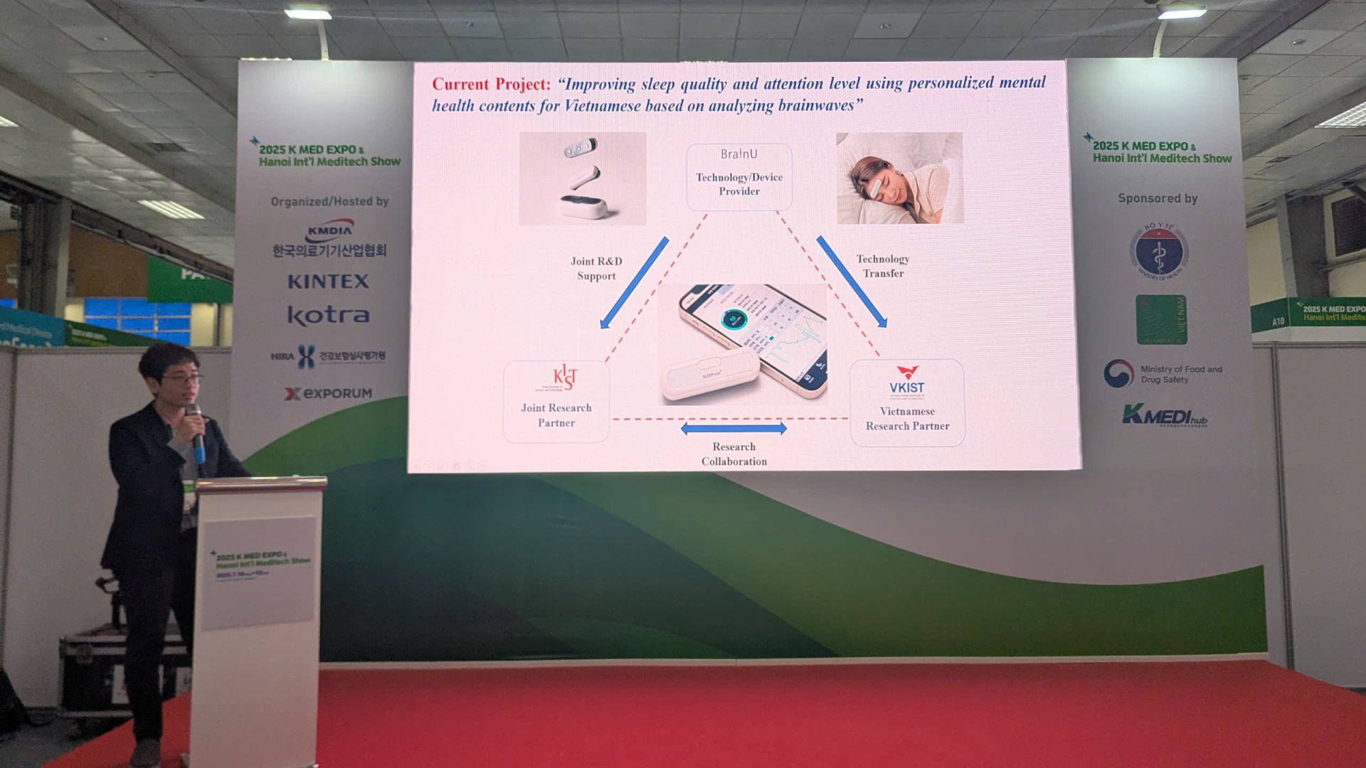 VKIST trình bày nghiên cứu ứng dụng tín hiệu điện não (EEG) và máy học tại K-Medi Forum 2025: Hướng tiếp cận mới trong chẩn đoán sớm bệnh thoái hóa thần kinh