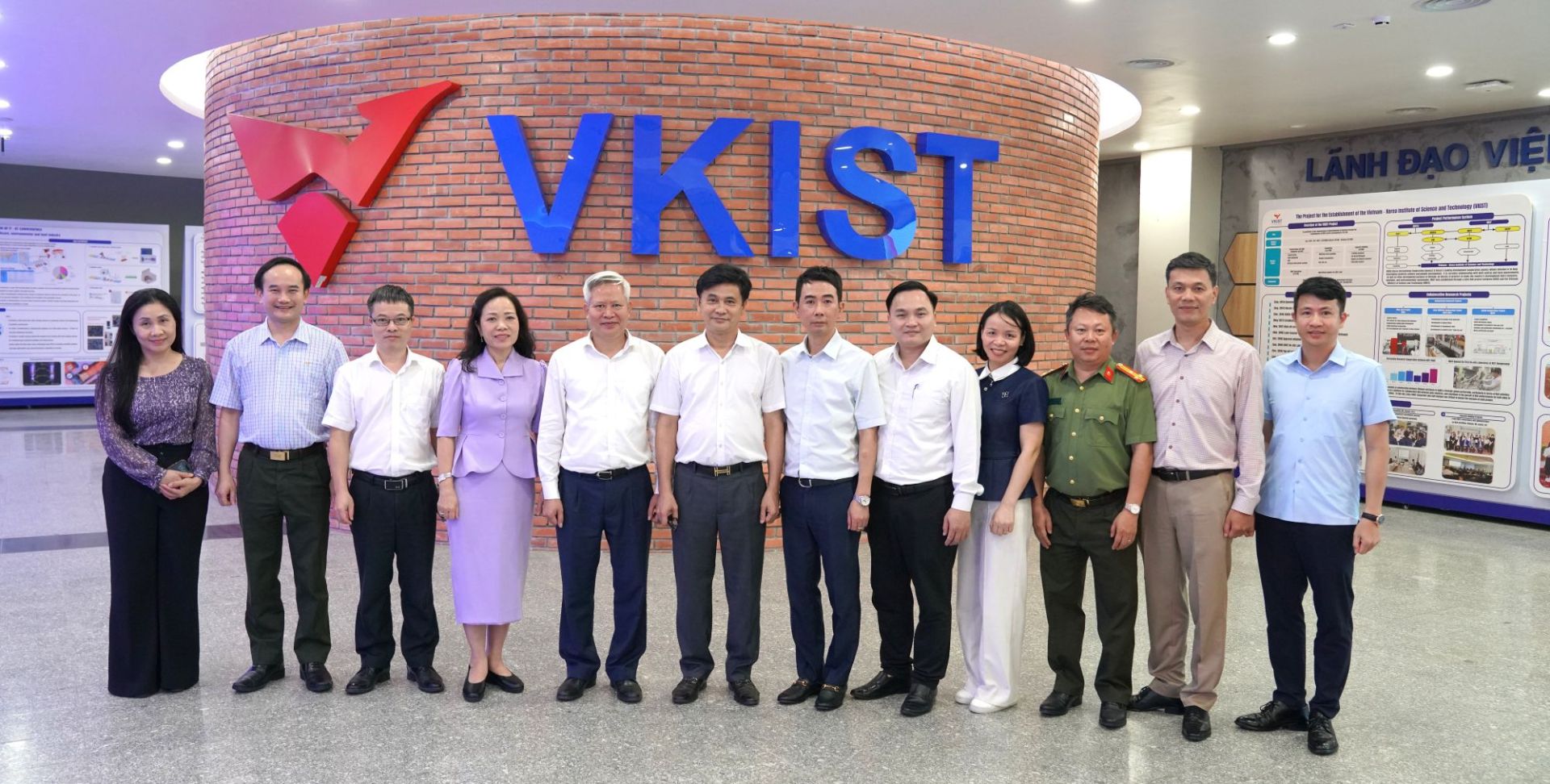 VKIST làm việc với Cục Công nghiệp an ninh (H08), Bộ Công an về định hướng hợp tác phát triển công nghệ