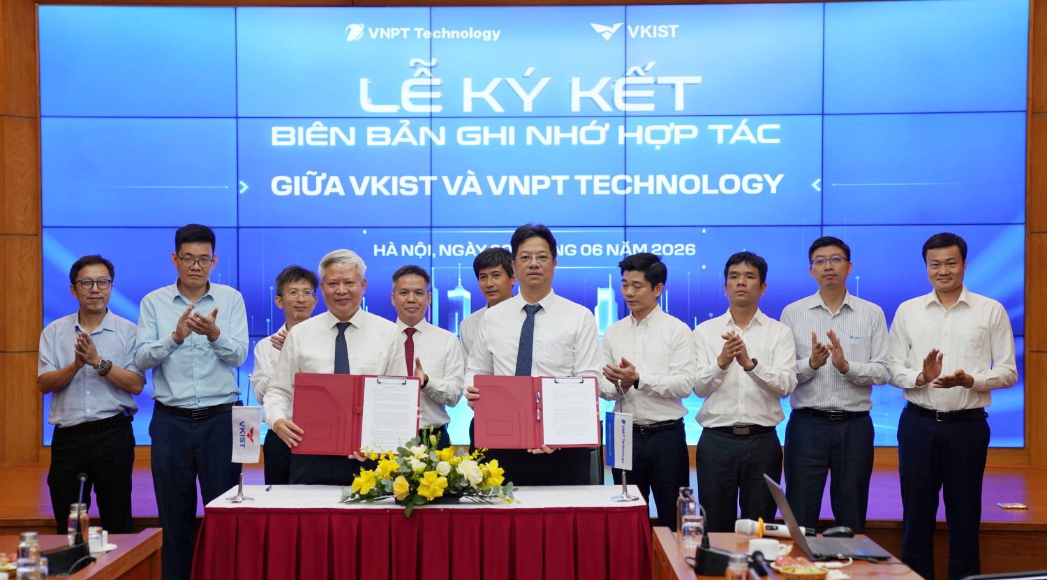 VKIST và VNPT Technology hợp tác phát triển các giải pháp AI, thúc đẩy đưa công nghệ từ phòng thí nghiệm ra thị trường