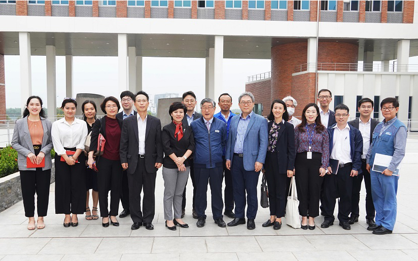 Korea International Cooperation Agency in Vietnam (KOICA Vietnam) and Korea Trade and Investment Promotion Agency (KOTRA) visited VKIST