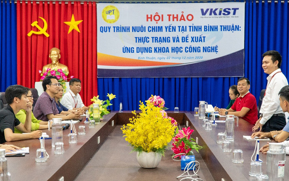 Viện VKIST thăm và làm việc tại Trường đại học Phan Thiết và Công ty Dược phẩm Bình Thuận