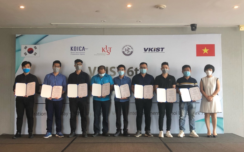VKIST tham gia Khóa tập huấn trực tuyến lần thứ 05 do Viện Khoa học và Công nghệ Hàn Quốc tổ chức