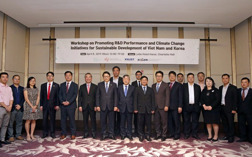 Workshop on Promoting R&D Performance and Climate Change Initiatives for Sustainable Development of Viet Nam and Korea