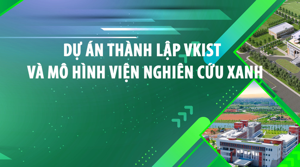 Dự án thành lập VKIST và mô hình viện nghiên cứu xanh