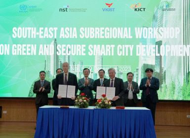 VKIST tổ chức Hội thảo tiểu vùng Đông Nam Á về phát triển công nghệ xanh cho thành phố thông minh, an toàn