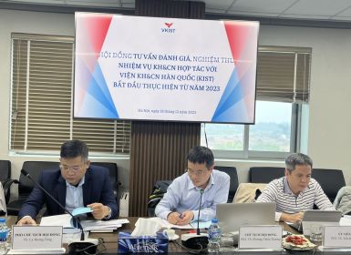 Hội đồng tư vấn đánh giá, nghiệm thu nhiệm vụ KH&CN hợp tác với Viện KH&CN Hàn Quốc (KIST) bắt đầu thực hiện từ năm 2023
