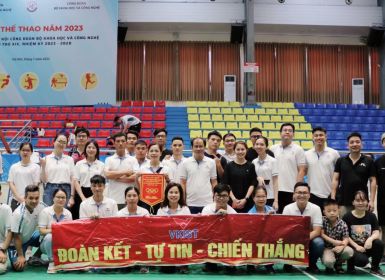VKIST tham gia Giải thể thao Công đoàn Bộ Khoa học và Công nghệ năm 2023