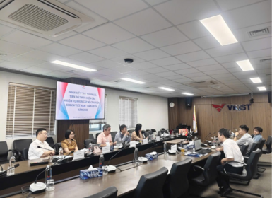 Kiểm tra tiến độ thực hiện các nhiệm vụ KH&CN cấp Bộ do Viện Khoa học và Công nghệ Việt Nam – Hàn Quốc là tổ chức chủ trì