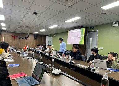 Tập huấn sử dụng hệ thống quản lý văn bản và điều hành tại VKIST