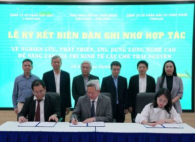 VKIST ký kết hợp tác nâng cao giá trị kinh tế cây chè Thái Nguyên