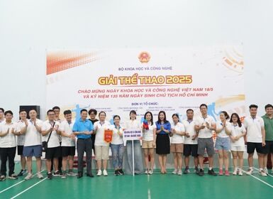 VKIST đạt giải Nhất môn kéo co tại Hội thao Bộ KH&CN năm 2025