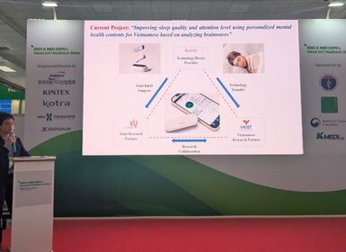 VKIST trình bày nghiên cứu ứng dụng tín hiệu điện não (EEG) và máy học tại K-Medi Forum 2025: Hướng tiếp cận mới trong chẩn đoán sớm bệnh thoái hóa thần kinh
