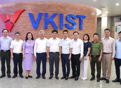 VKIST làm việc với Cục Công nghiệp an ninh (H08), Bộ Công an về định hướng hợp tác phát triển công nghệ