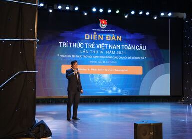 Nhà khoa học trẻ VKIST tham gia Diễn đàn Trí thức trẻ Việt Nam lần thứ 4