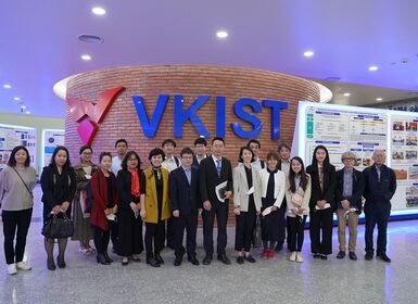 Trường Đại học Việt Nhật và Cơ quan Hợp tác Quốc tế Nhật Bản    thăm và làm việc tại VKIST