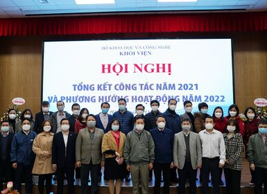 Khối các Viện trực thuộc Bộ Khoa học và Công nghệ tổng kết công tác năm 2021