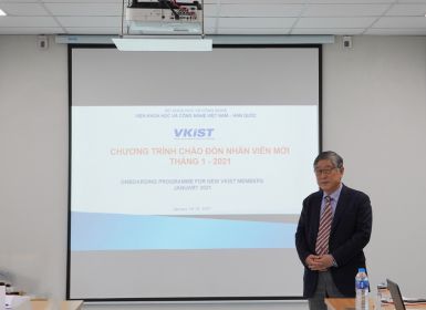 Khóa đào tạo định hướng, nâng cao năng lực cho tân viên chức của VKIST
