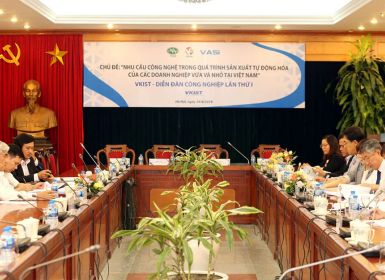 Nhu cầu công nghệ trong quá trình sản xuất tự động hóa của các doanh nghiệp vừa và nhỏ tại Việt Nam