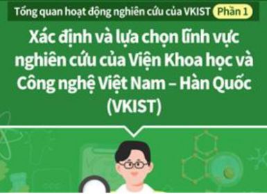 Giới thiệu dự án thành lập Viện Khoa học và Công nghệ Việt Nam - Hàn Quốc (Phần IV)
