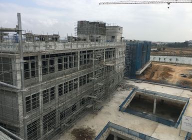 Tiến độ xây dựng cập nhật đến ngày 09/01/2020