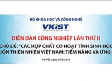 Thư mời tham dự Diễn đàn công nghiệp lần thứ II về Công nghệ sinh học