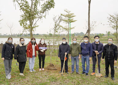 VKIST hưởng ứng Tết trồng cây Xuân Nhâm Dần 2022