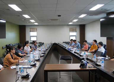 Lãnh đạo VKIST làm việc với các tổ chức đoàn thể của Viện