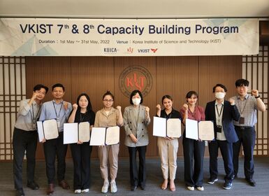 VKIST tham gia Khóa đào tạo trung hạn nâng cao năng lực tại  Viện Khoa học và Công nghệ Hàn Quốc (KIST)