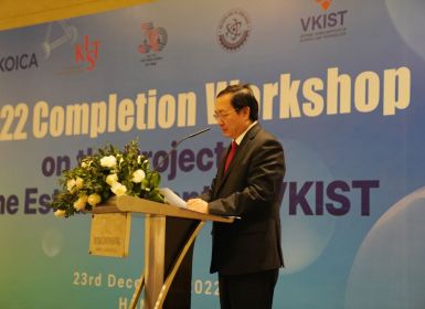 Lễ tổng kết Dự án “Hợp tác xây dựng Viện Khoa học và Công nghệ Việt Nam - Hàn Quốc tại Việt Nam” (Dự án VKIST)