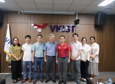 Trung tâm Doping và Y học Thể thao đến thăm và làm việc tại Viện Khoa học và Công nghệ Việt Nam – Hàn Quốc