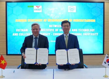 Viện VKIST và Đại học Quốc gia Chungnam thúc đẩy mối quan hệ hợp tác quốc tế