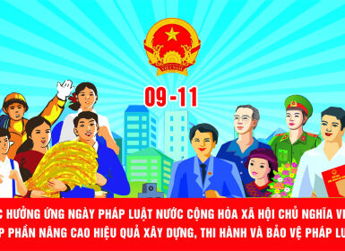Hưởng ứng Ngày Pháp luật Việt Nam 9/11/2024