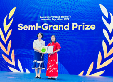 Một nhà khoa học nữ Viện VKIST ghi dấu ấn tại Triển lãm Quốc tế về Sáng chế của phụ nữ (KIWIE 2024) - Hàn Quốc