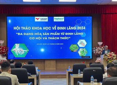 VKIST – TRAPHACO tổ chức Hội thảo “Đa dạng hóa sản phẩm từ Đinh lăng - Cơ hội và thách thức”