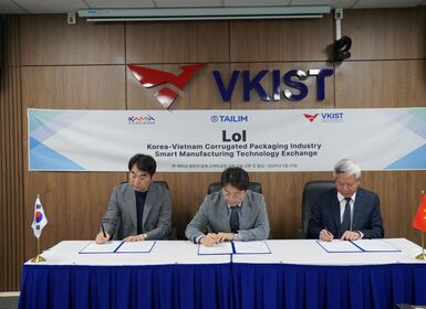 VKIST hỗ trợ doanh nghiệp Hàn Quốc tiếp cận thị trường ngành bao bì carton và triển khai mô hình sản xuất tự động tại Việt Nam