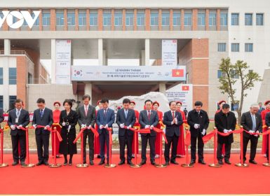 Khánh thành Viện Khoa học và Công nghệ Việt Nam-Hàn Quốc tại Hà Nội