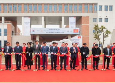 Chủ tịch Quốc hội Việt Nam và Chủ tịch Quốc hội Hàn Quốc dự Lễ Khánh thành trụ sở Viện VKIST