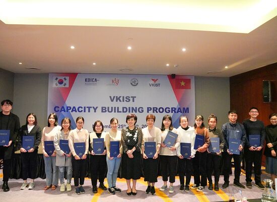 The last capacity building program in 2021 of VKIST