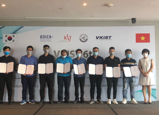 VKIST tham gia Khóa tập huấn trực tuyến lần thứ 05 do Viện Khoa học và Công nghệ Hàn Quốc tổ chức