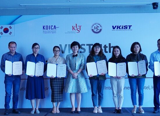 VKIST tham gia Khóa tập huấn trực tuyến lần thứ 3  do Viện Khoa học và Công nghệ Hàn Quốc (KIST) tổ chức