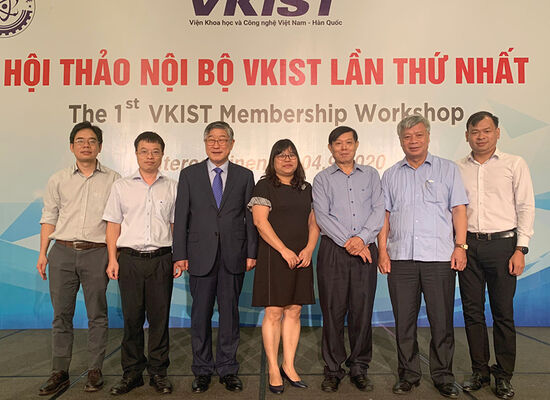 Membership Workshop of Vietnam – Korea Institute of Science and Technology