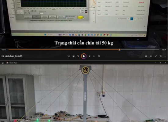 Giám sát cầu dây văng theo thời gian thực nhờ hệ thống cảm biến thông minh