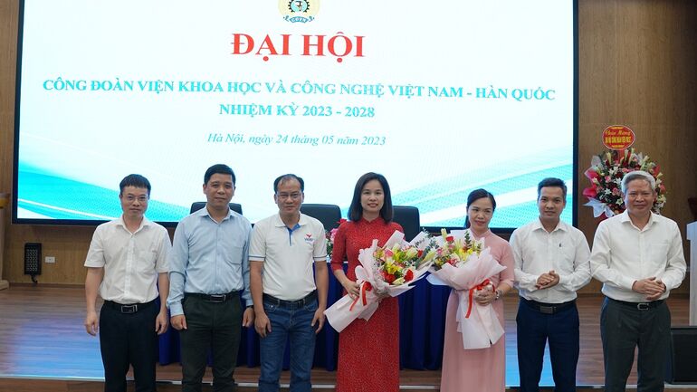 Đại hội công đoàn Viện Khoa học và Công nghệ Việt Nam – Hàn Quốc lần thứ nhất nhiệm kỳ 2023-2028