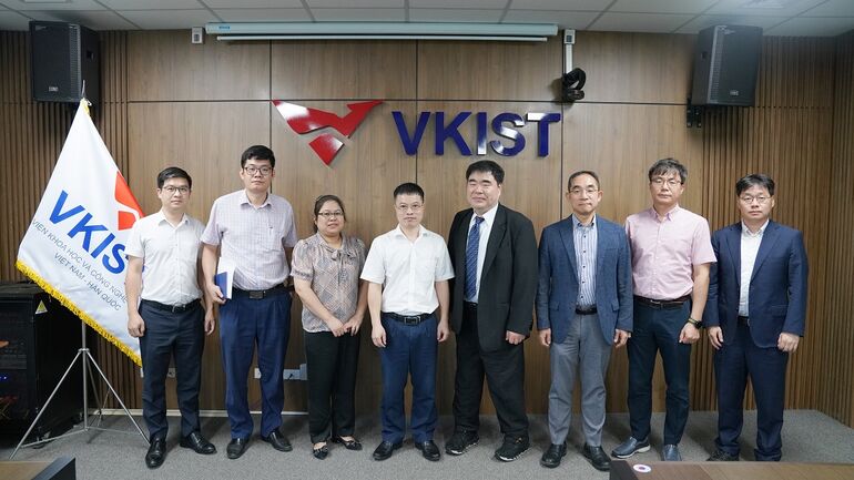 VKIST đón Đoàn Cục An toàn thiết bị y tế thuộc Bộ An toàn Thực phẩm và Dược phẩm Hàn Quốc