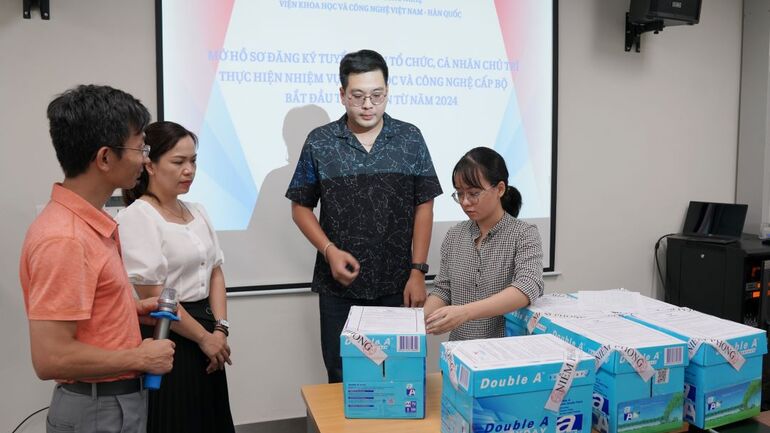 VKIST mở hồ sơ tham gia tuyển chọn tổ chức, cá nhân chủ trì nhiệm vụ khoa học và công nghệ cấp Bộ bắt đầu thực hiện từ năm 2024.