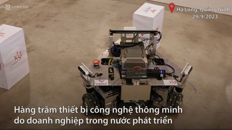 Hàng trăm sản phẩm công nghệ trưng bày tại Techconnect 2023