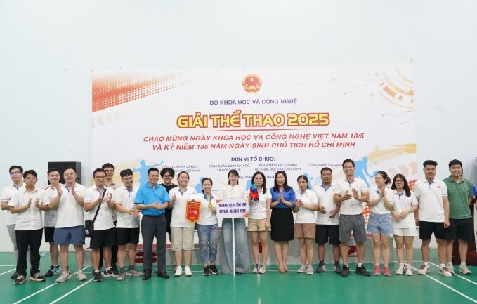VKIST đạt giải Nhất môn kéo co tại Hội thao Bộ KH&CN năm 2025