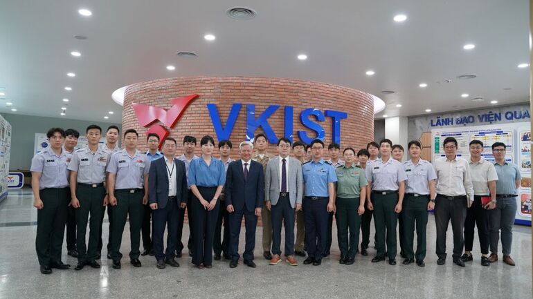 VKIST đón tiếp đoàn Trường Đại học Quốc phòng Hàn Quốc (KNDU)