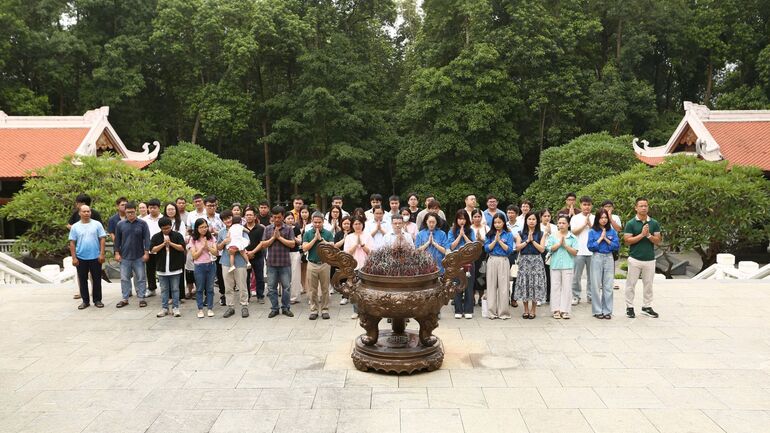 VKIST tổ chức hành trình về nguồn - khơi gợi giá trị lịch sử truyền thống