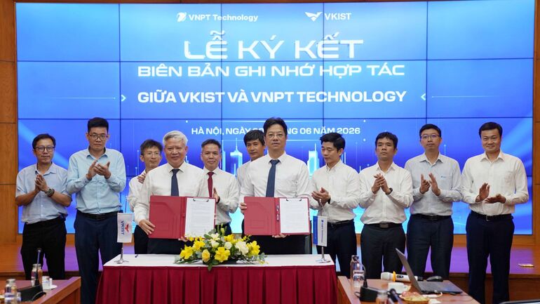VKIST và VNPT Technology hợp tác phát triển các giải pháp AI, thúc đẩy đưa công nghệ từ phòng thí nghiệm ra thị trường